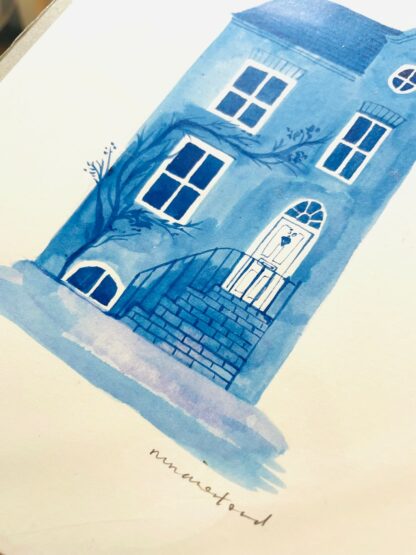 blue town house nina cosford