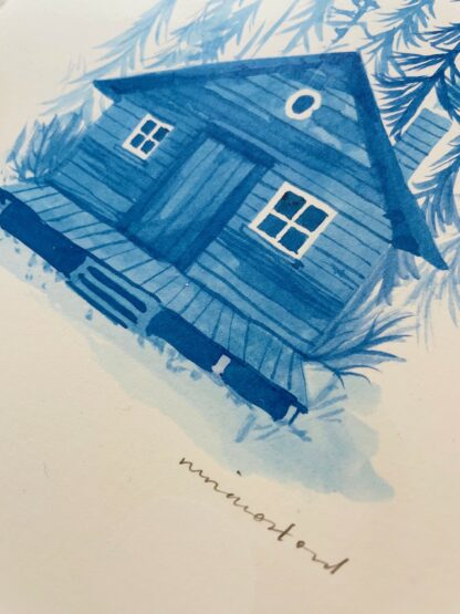 nina cosford blue cabin